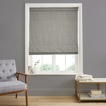 Walla Leisurely Linen Roman Shades