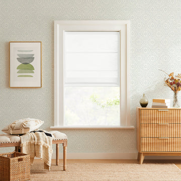 Bella Custom Linen Roman Shades