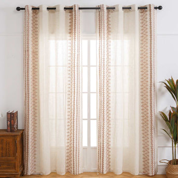 Hermesius Bohemia Sheer Linen Curtain