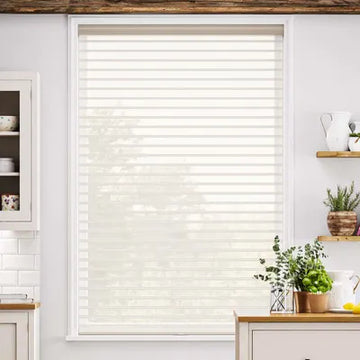 OUOIO 3" Light Filtering Sheer Shades