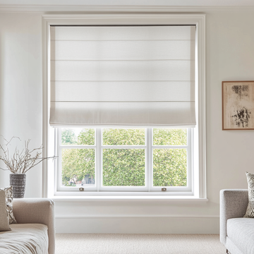 OUOIO Custom Light Filtering Roman Shades Semi blackout